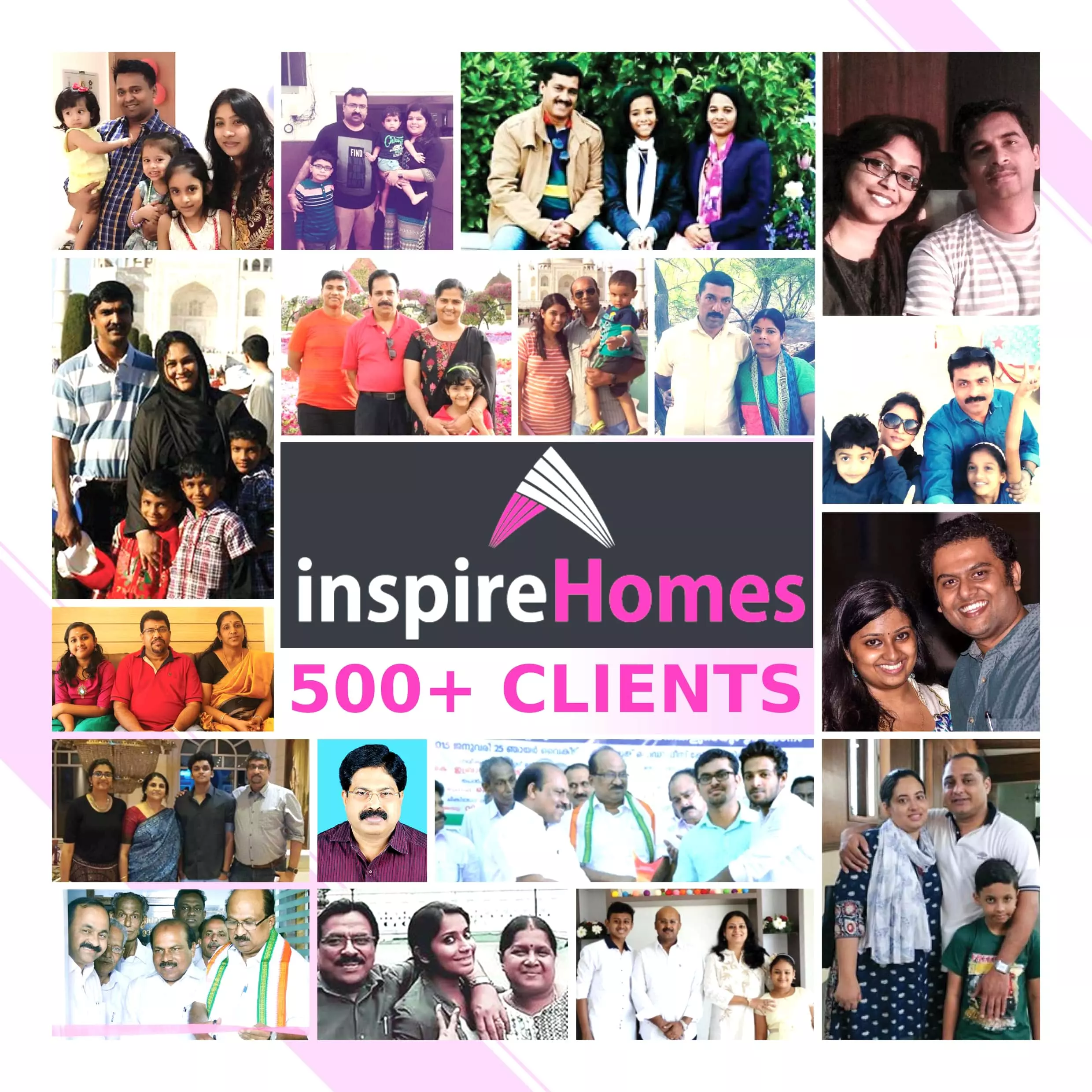 inspire homes clients projects